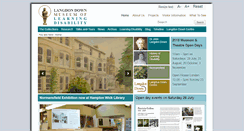 Desktop Screenshot of langdondownmuseum.org.uk